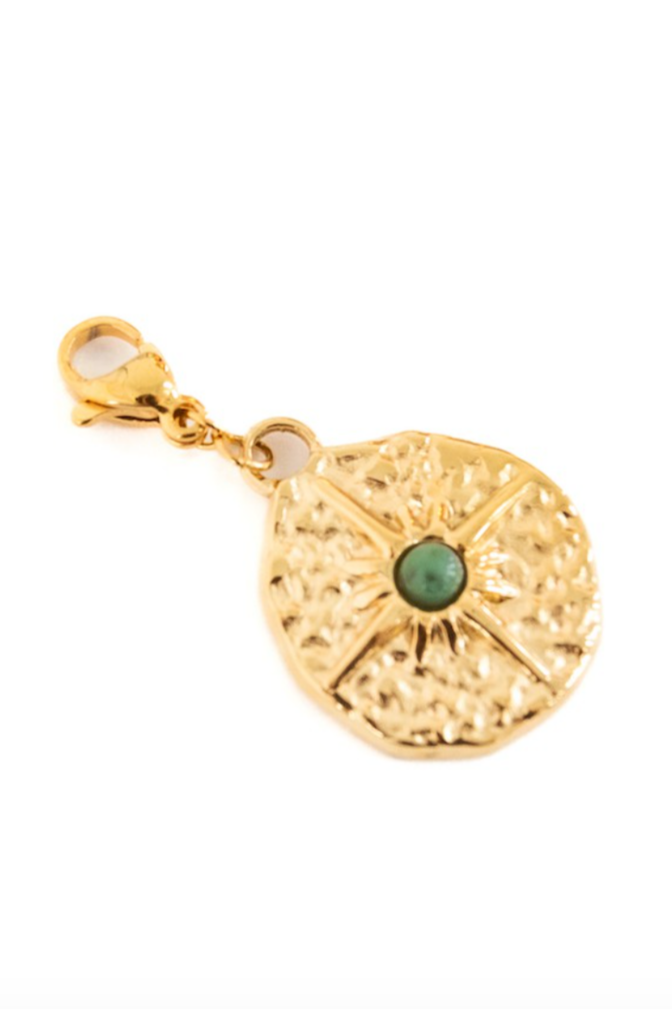 Compass Stone Charm