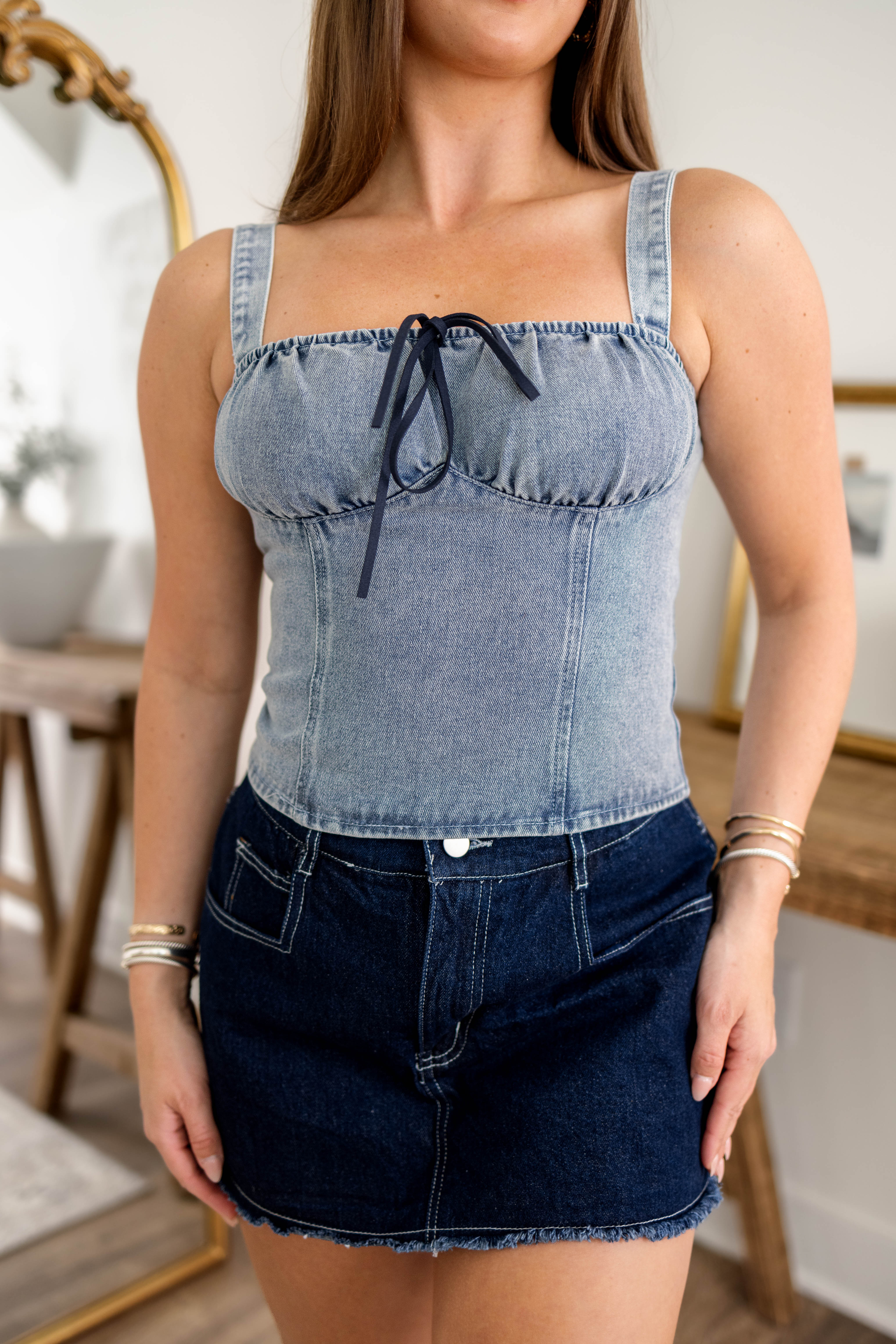 Kit Denim Top