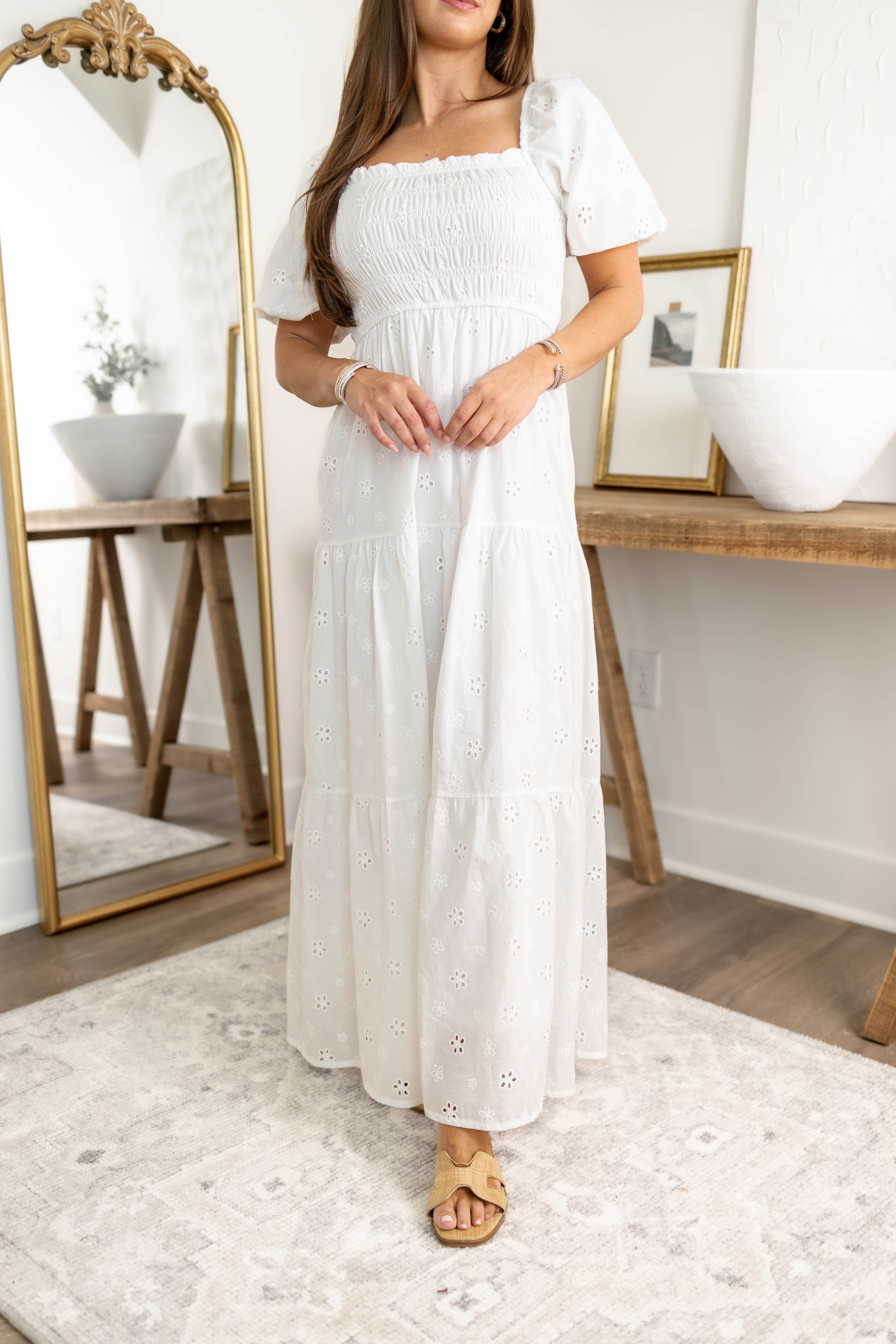 Clara Beth Eyelet Dress