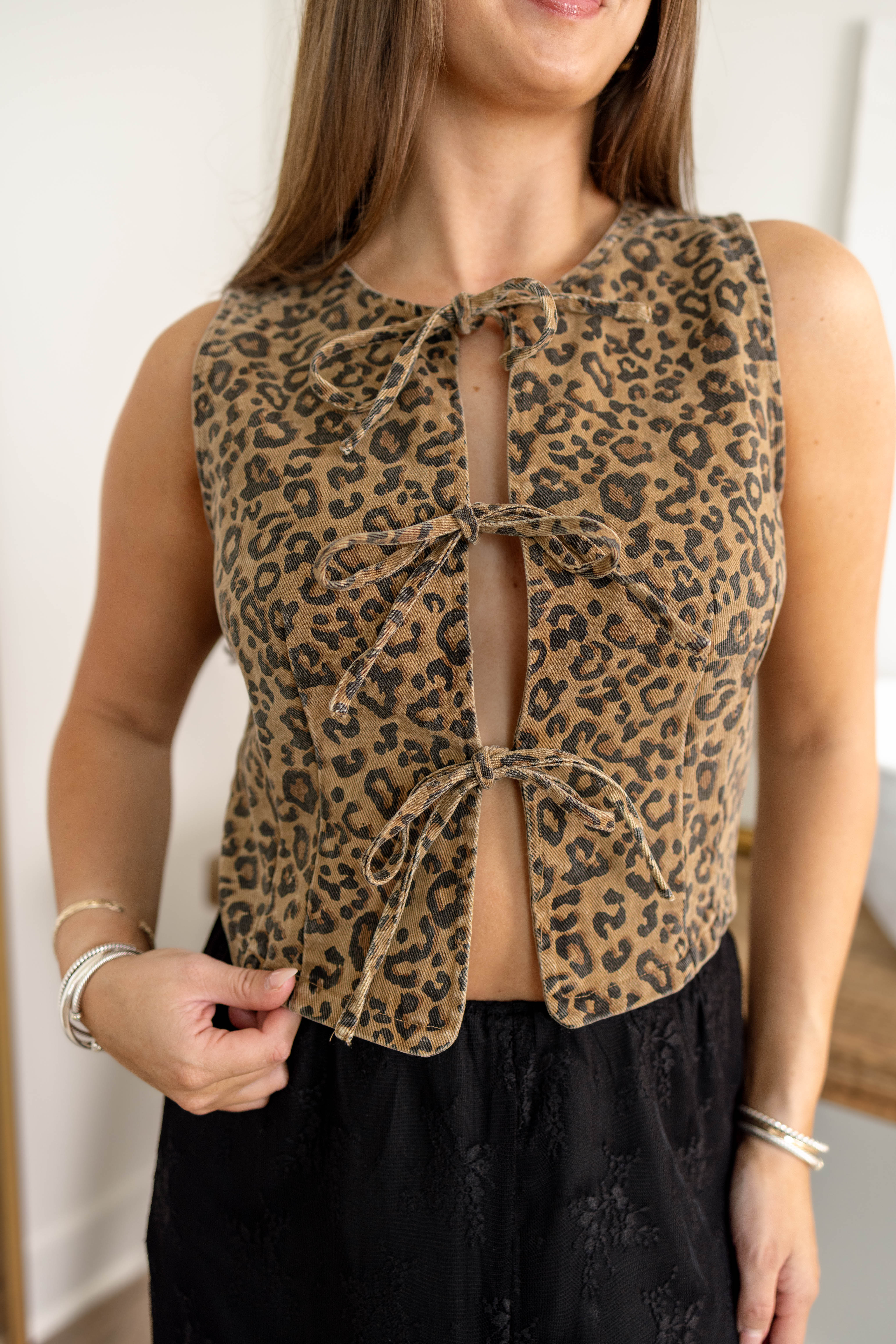 Kylie Front Tie Top