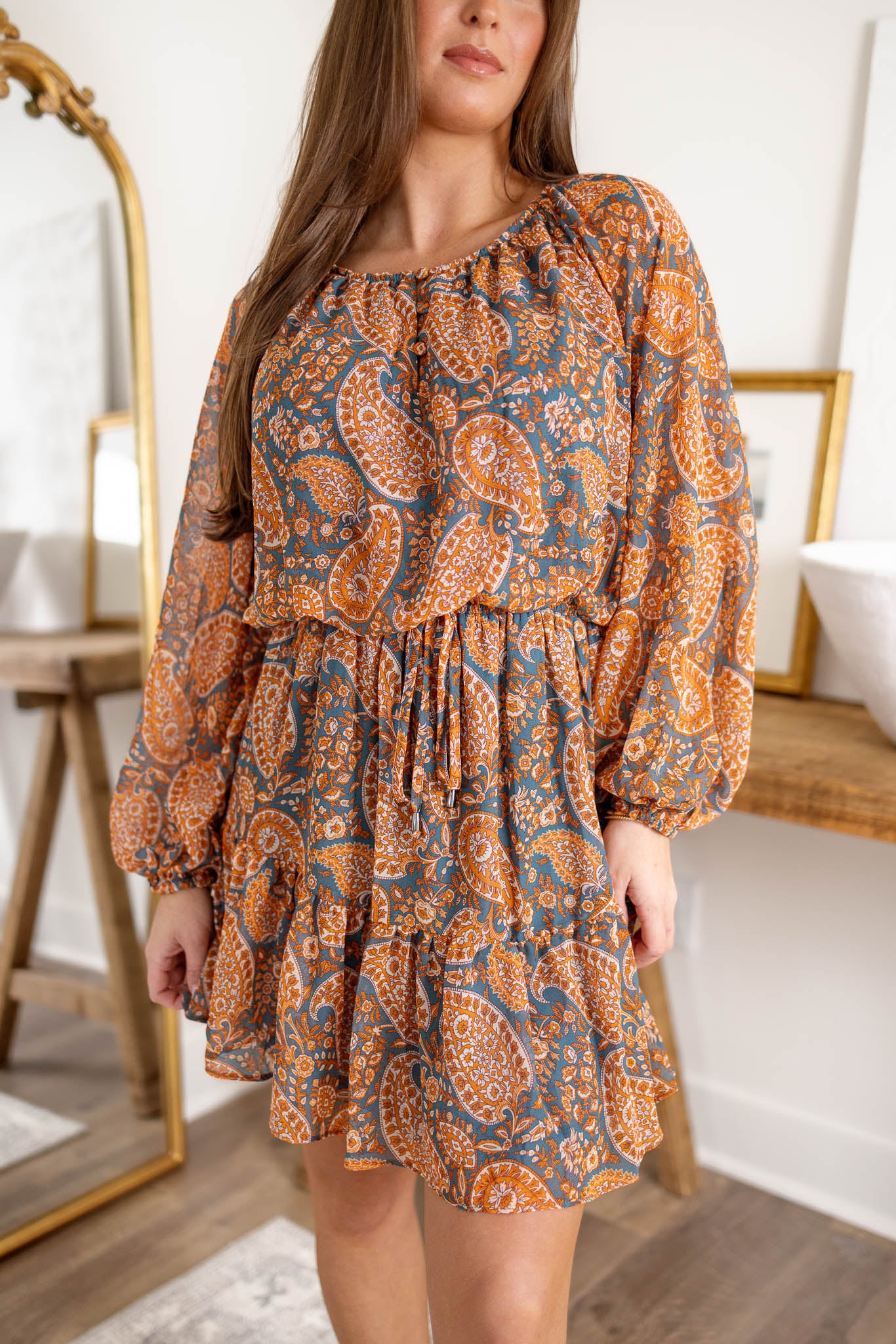 Nelly Paisley Dress