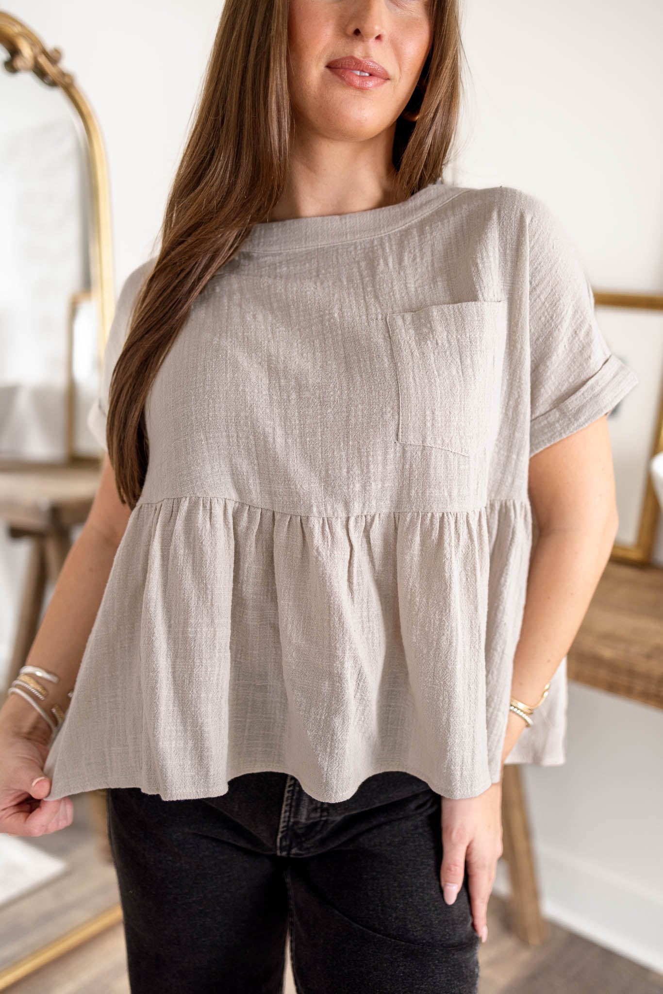 Tasha Babydoll Top