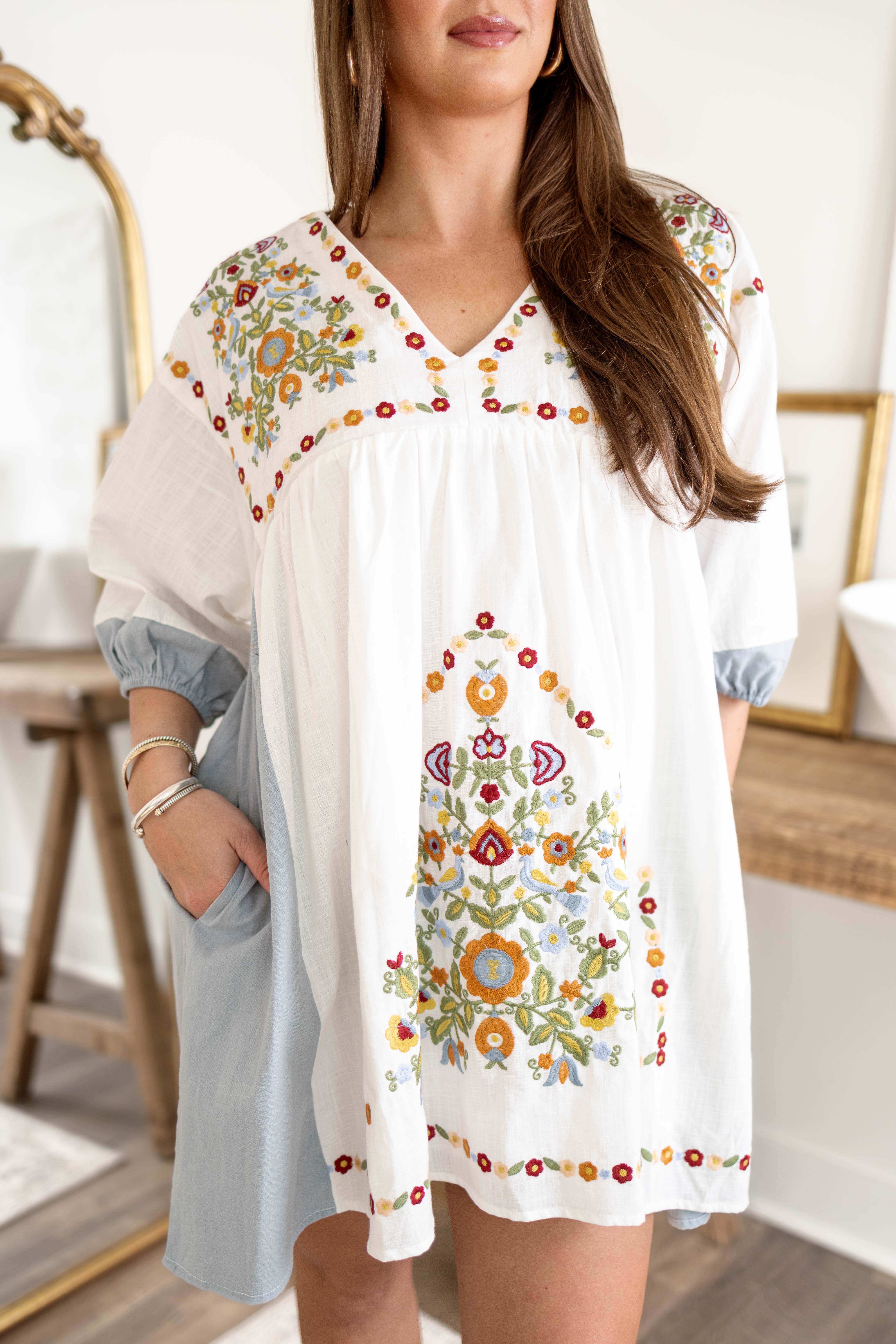 Wisteria Babydoll Dress