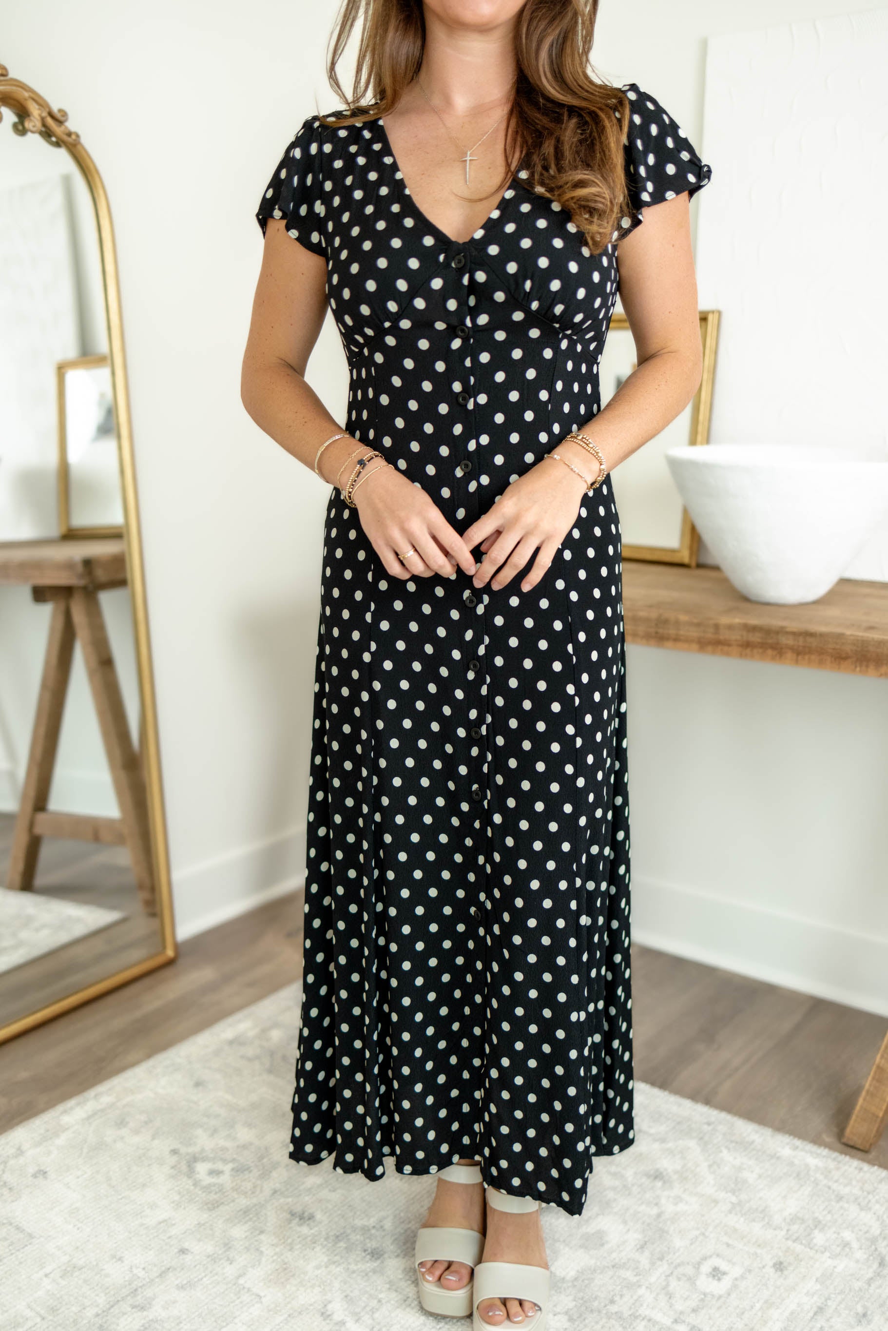 Zara Polka Dot Dress