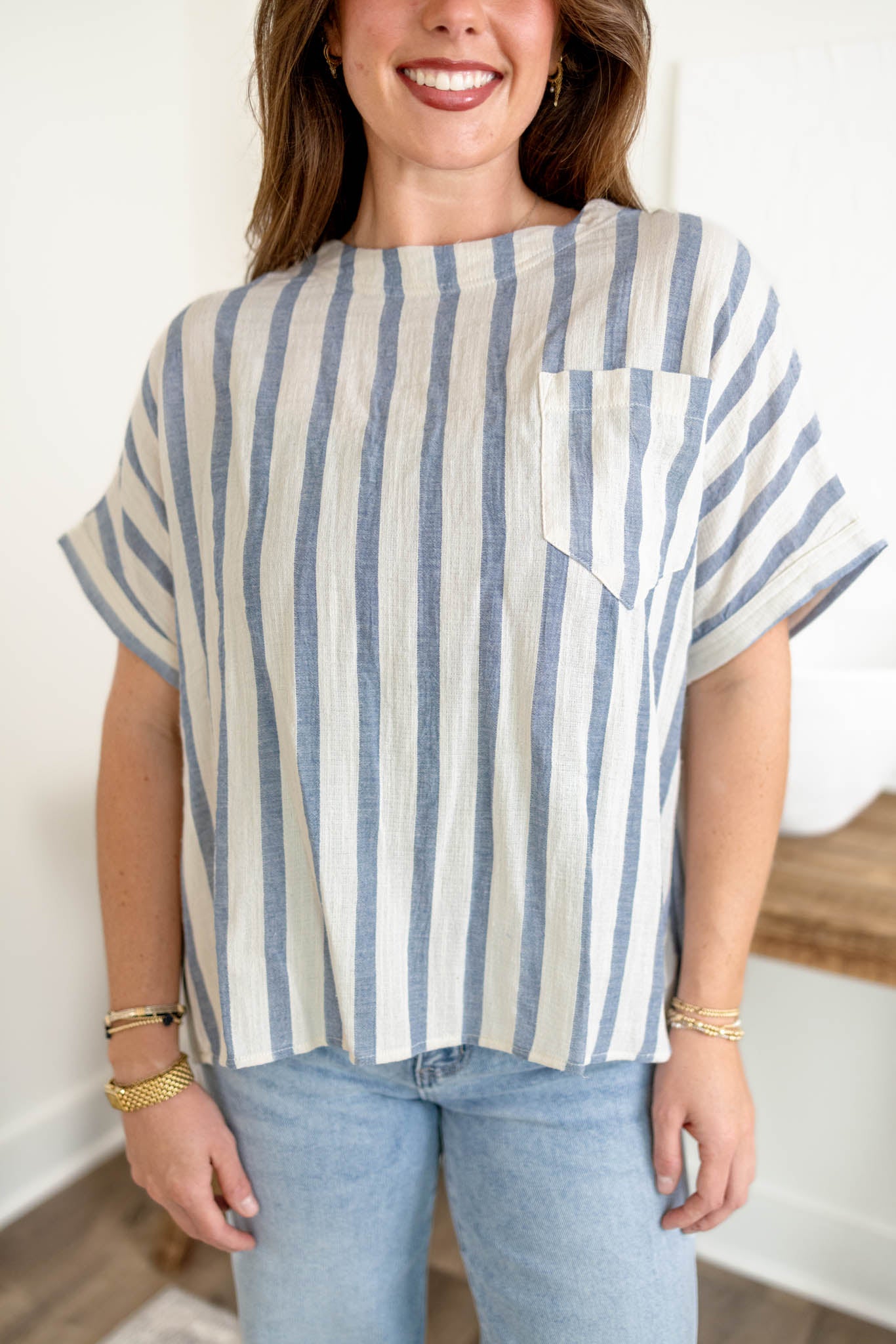 Carolina Blouse | Blue