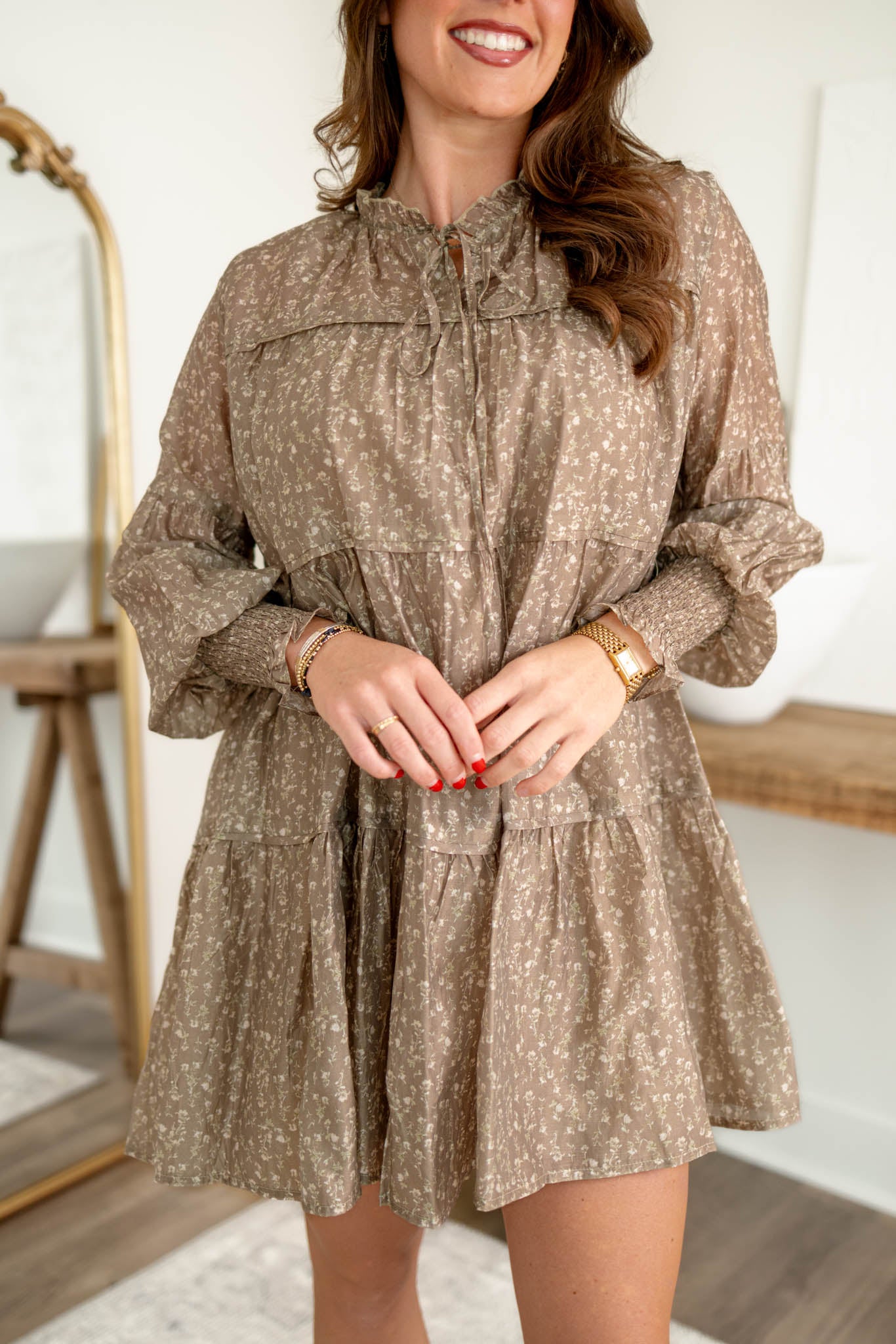 Aster Floral Dress