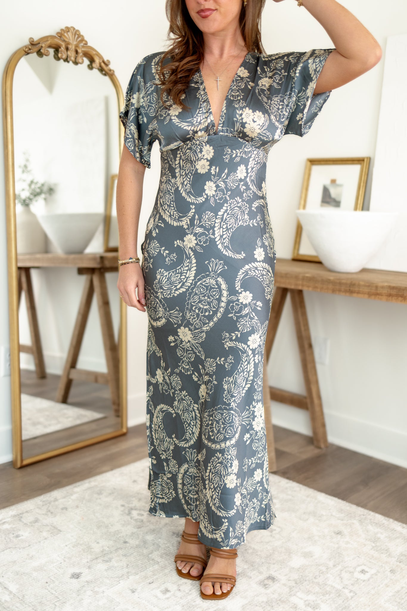 Maisie Satin Dress