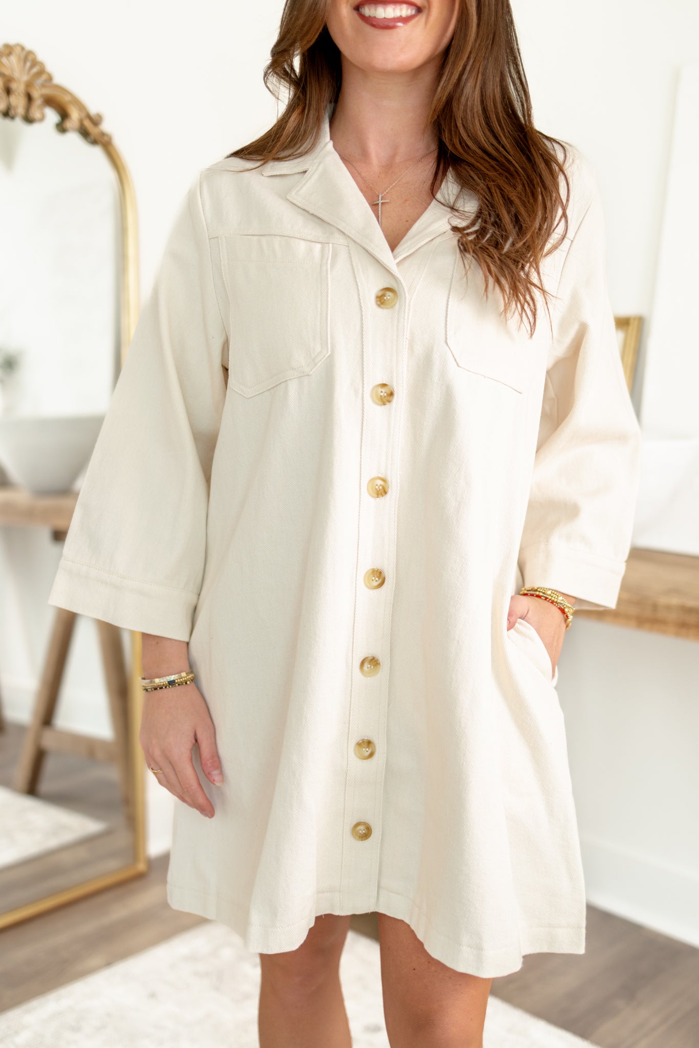 Roslyn Denim Dress