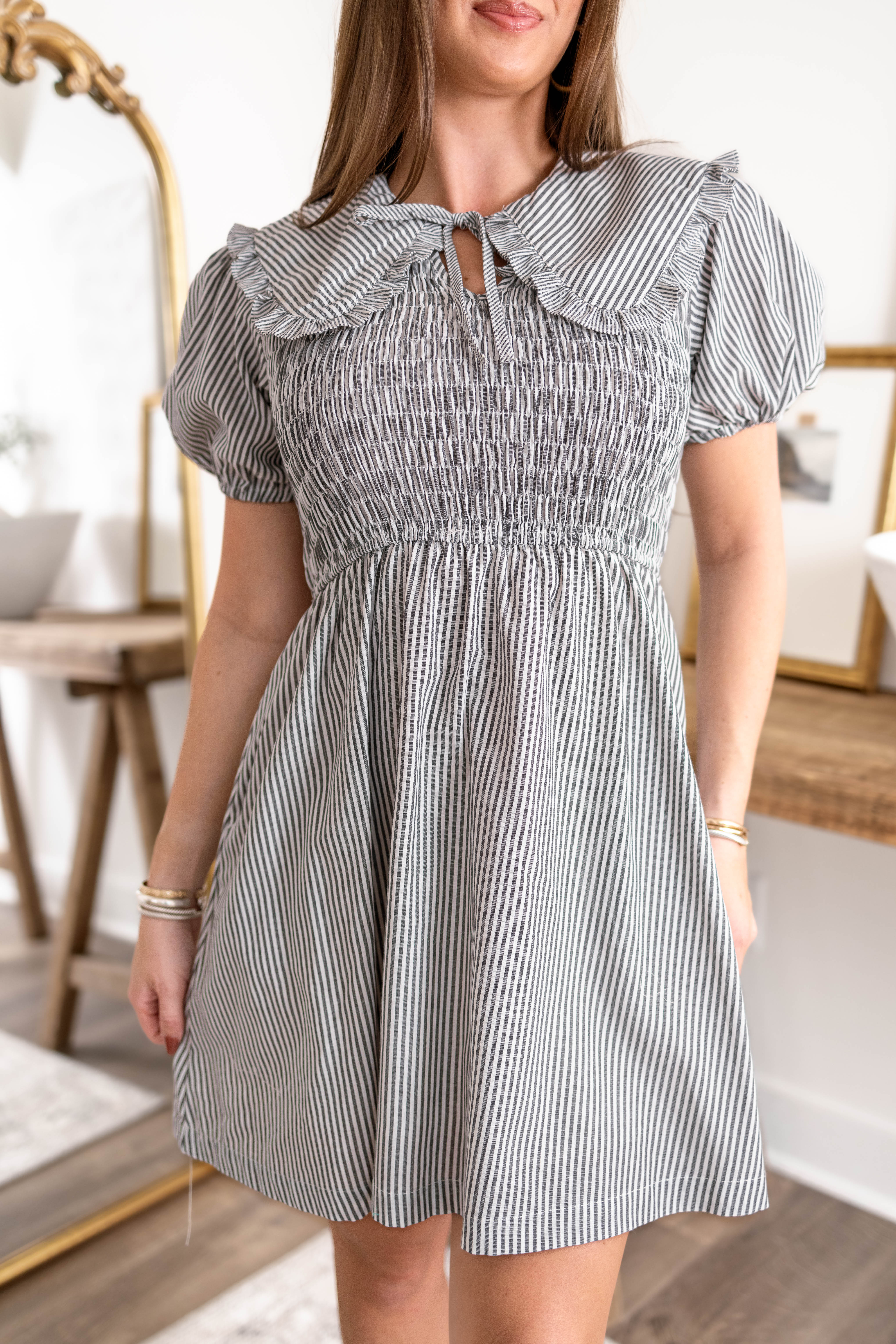 Martha Collared Dress