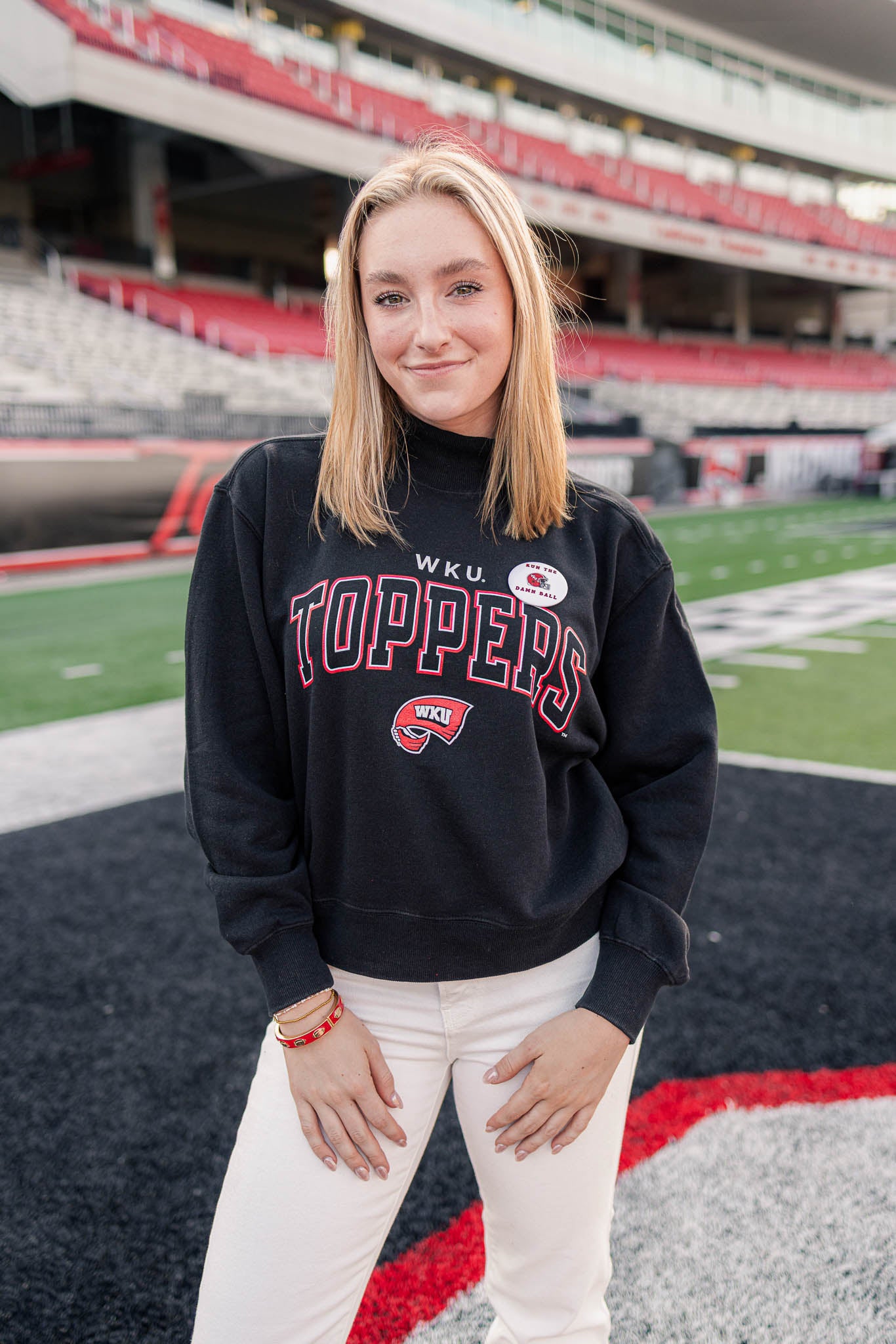 The Topper League Mockneck