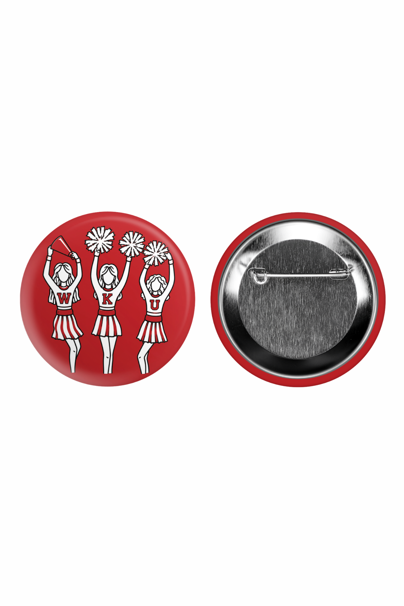 Cheerleader Button