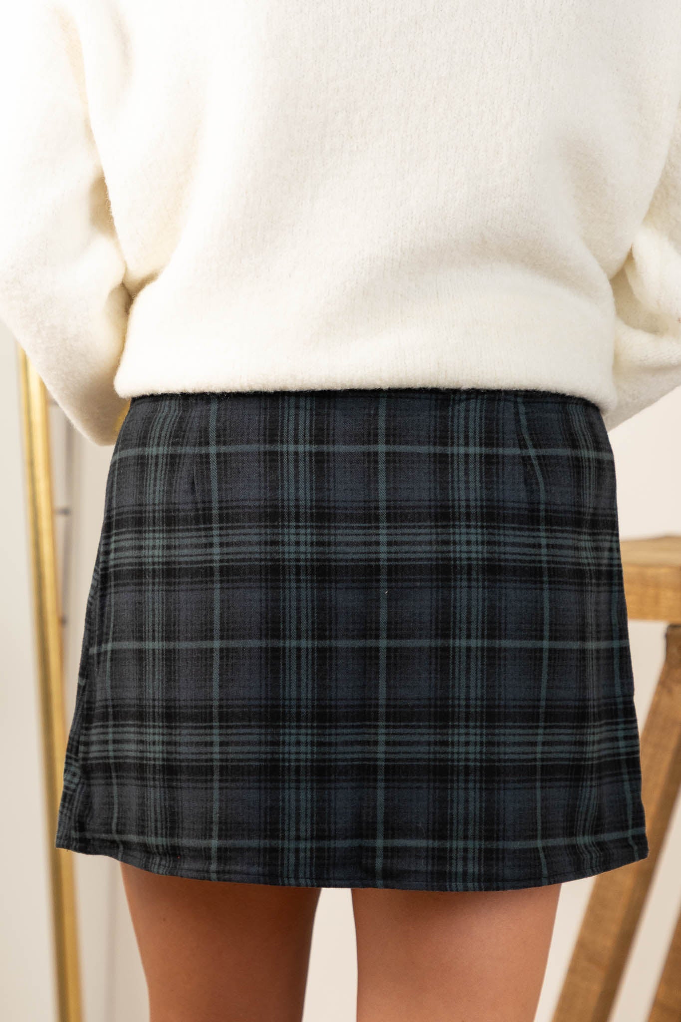 Isla Plaid Skirt