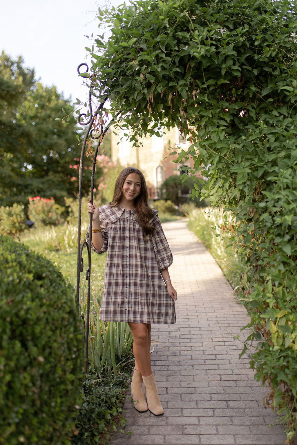 Polly Plaid Dress