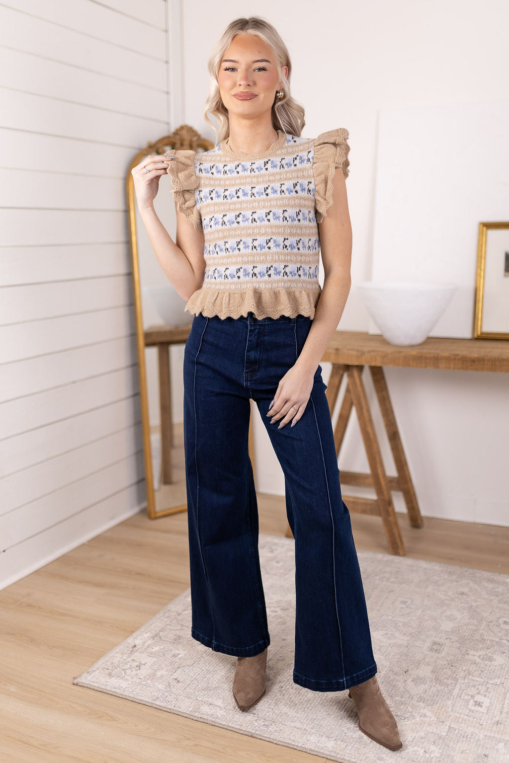 Margaret Sweater Top