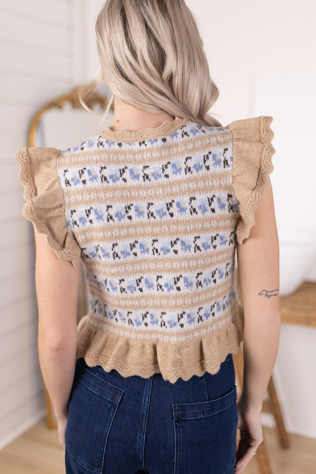 Margaret Sweater Top