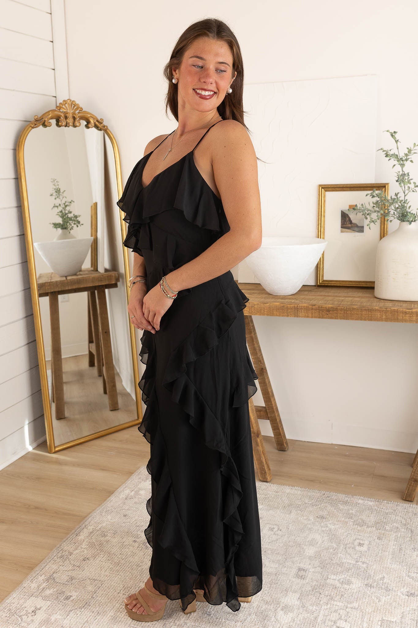 Addison Ruffle Dress