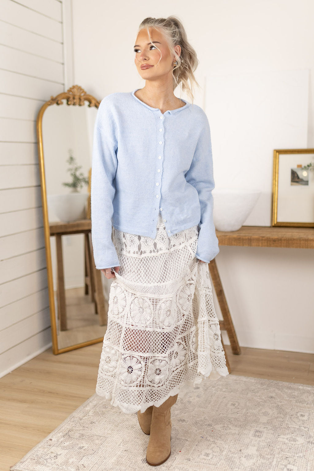 Bailee Crochet Skirt