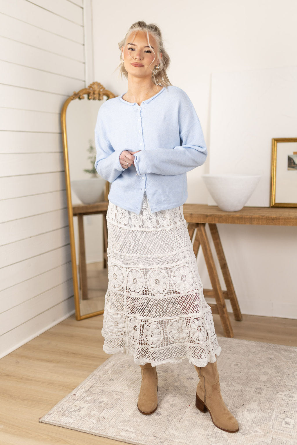 Bailee Crochet Skirt