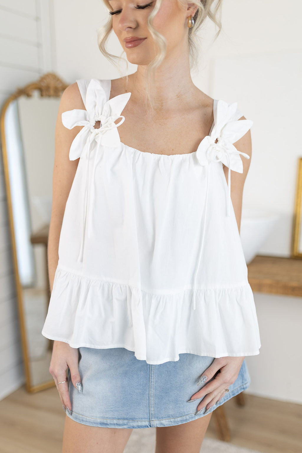 Grace Peplum Top