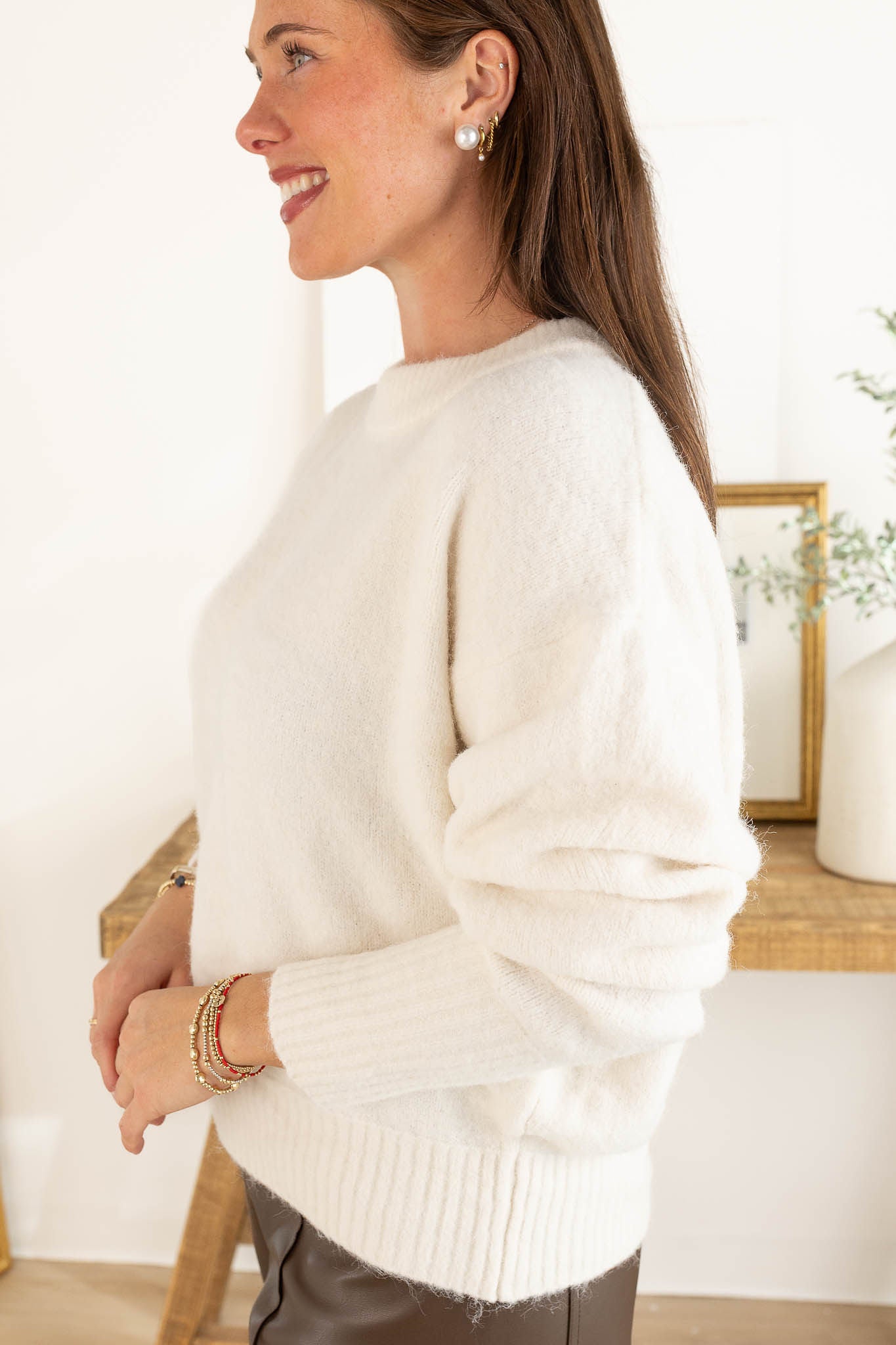 Julien Sweater | Ecru