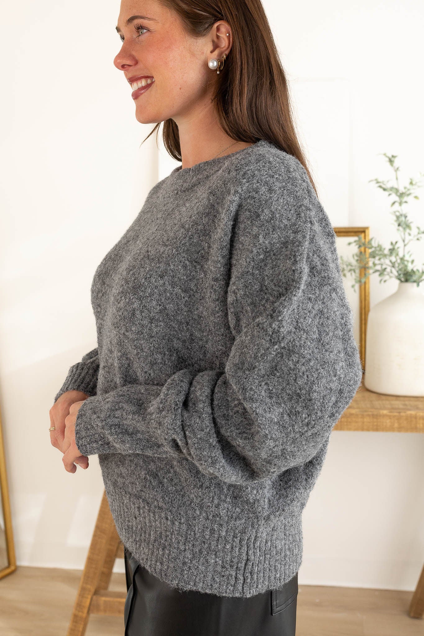 Julien Sweater | Charcoal