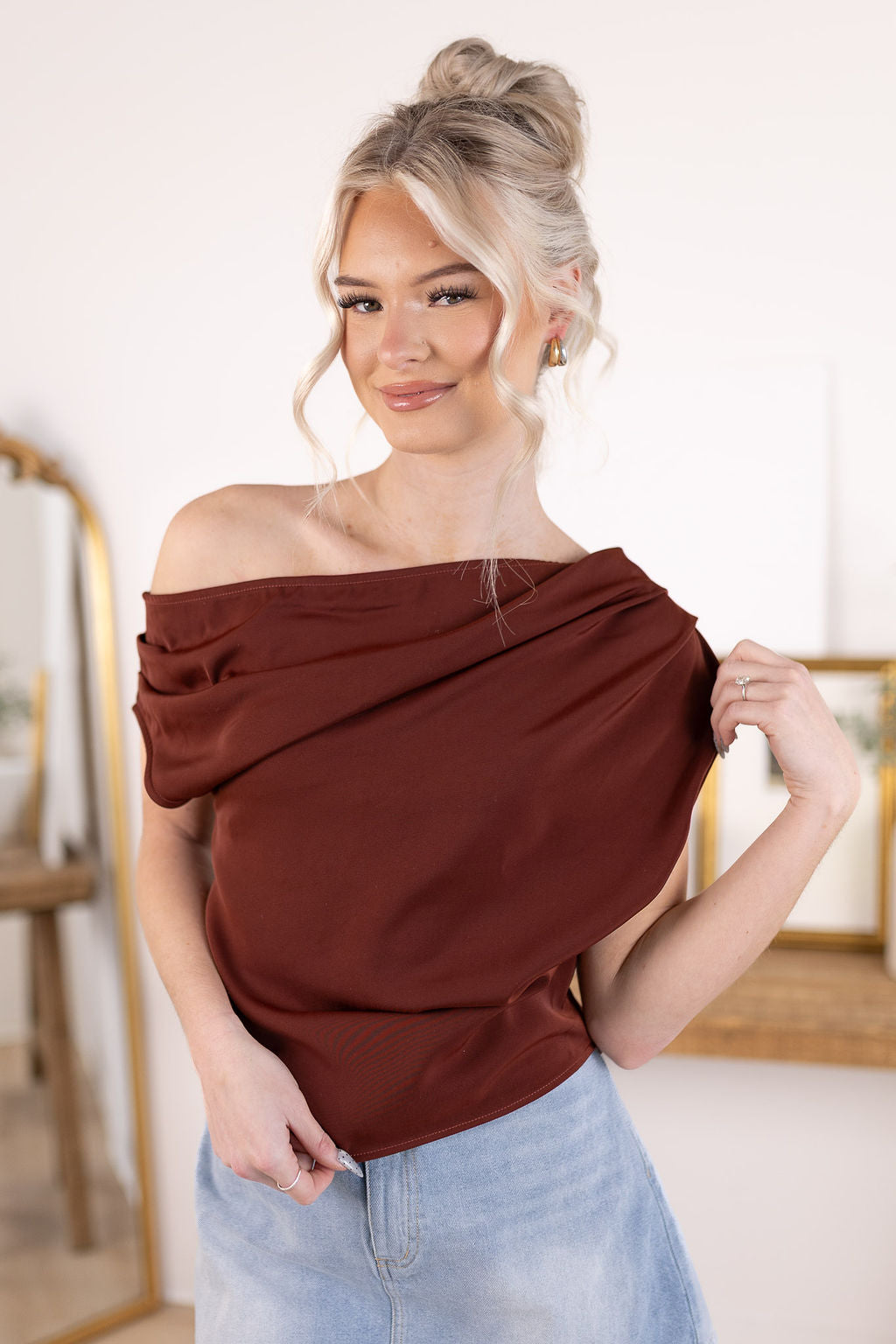 Sophia Top | Sable