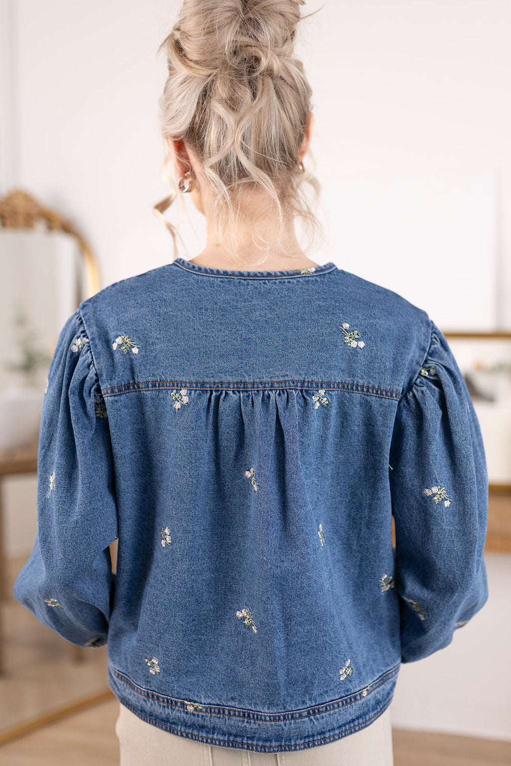 Blossom Denim Jacket