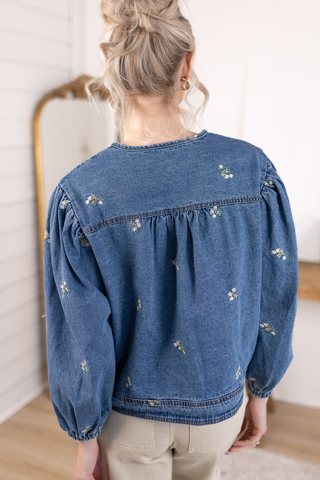 Blossom Denim Jacket