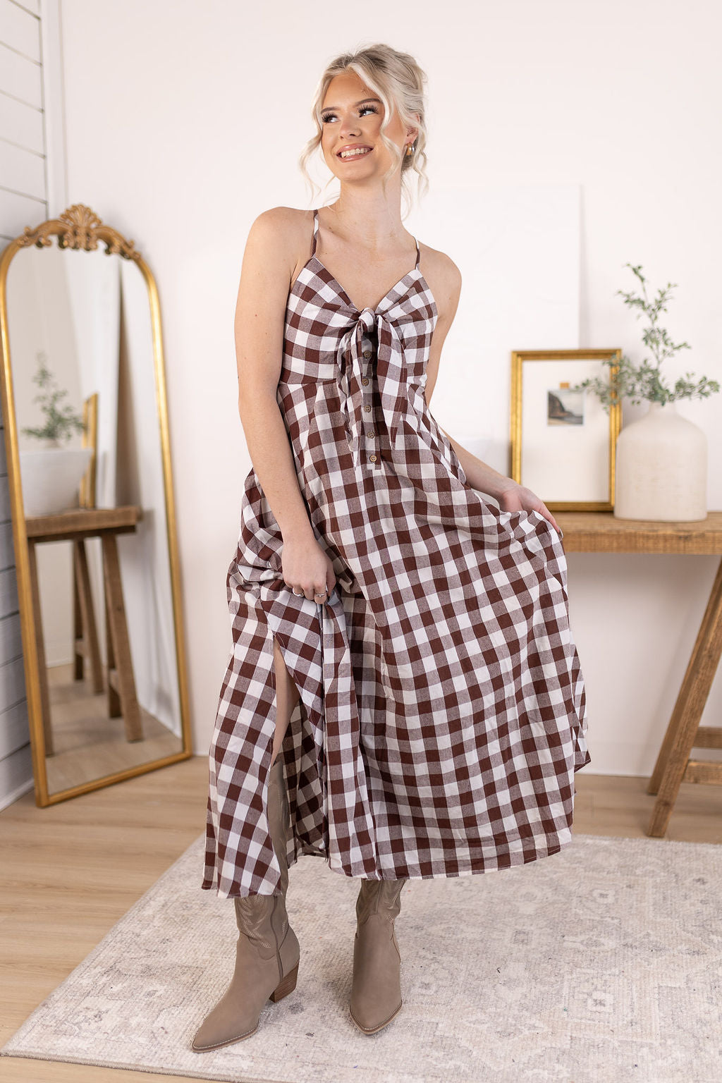 Hampton Gingham Dress