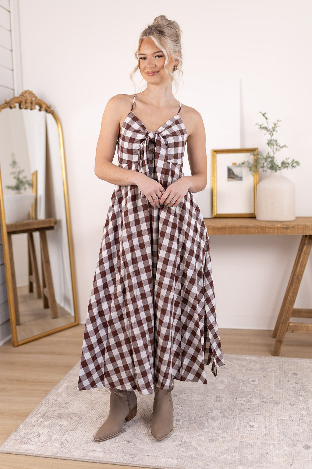 Hampton Gingham Dress