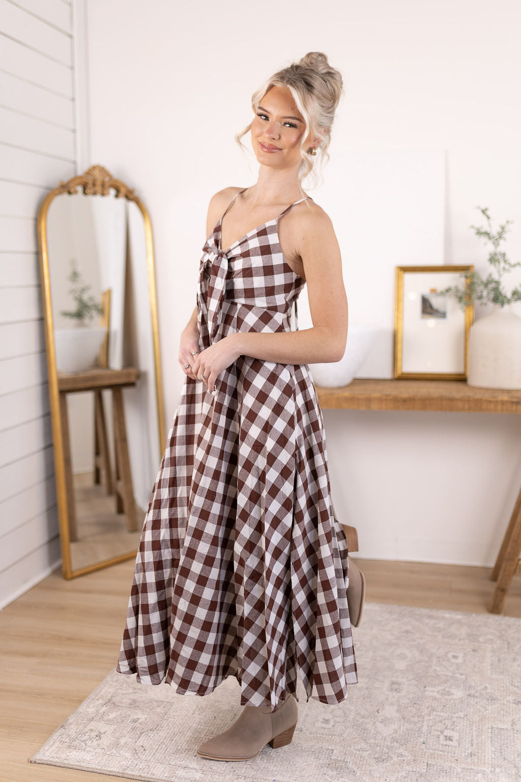 Hampton Gingham Dress