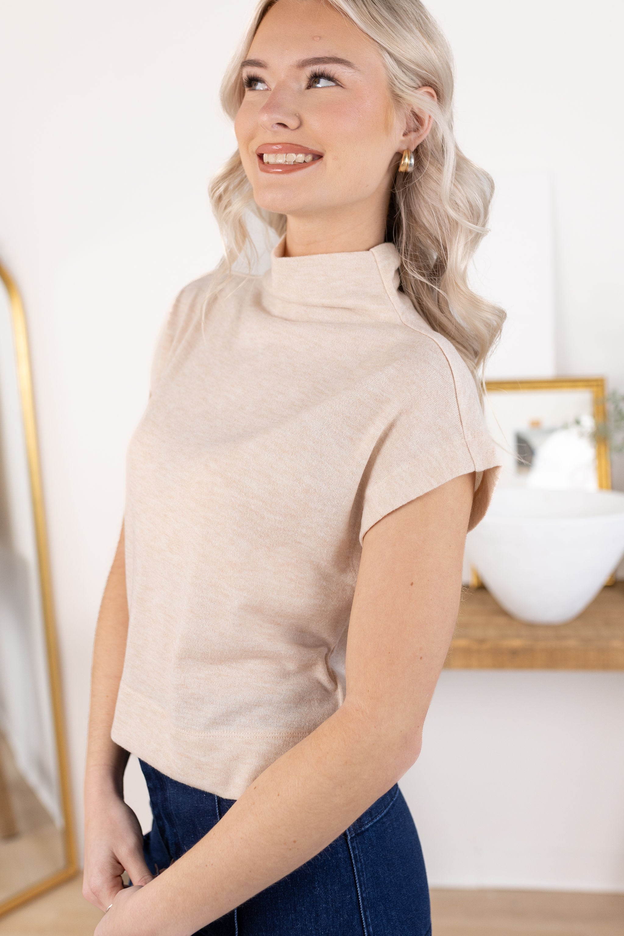 Sadie Top | Oatmeal