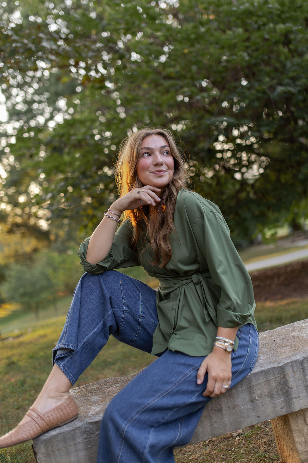 Celine Barrel Jeans