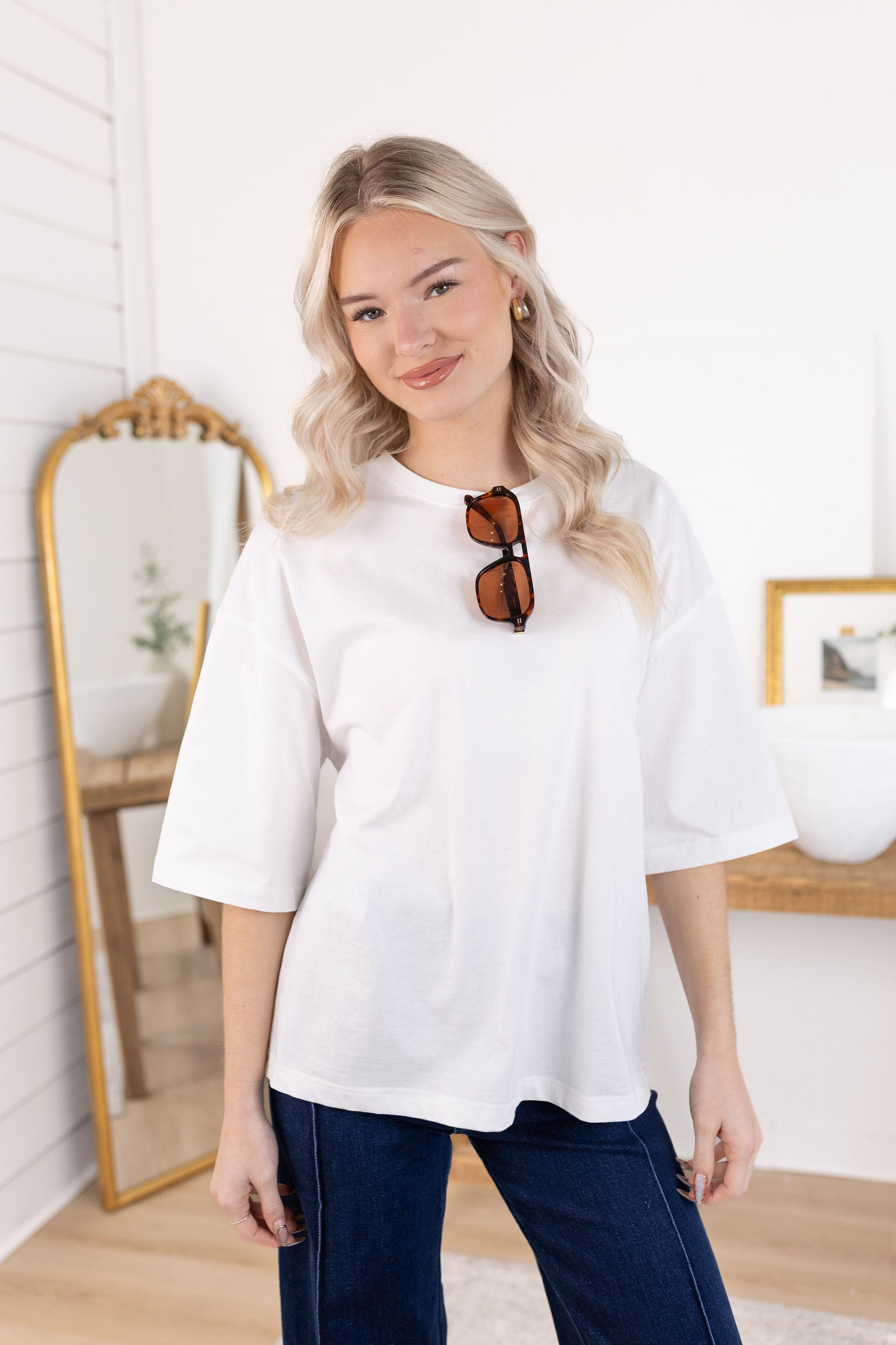 Olivia Top | Ivory