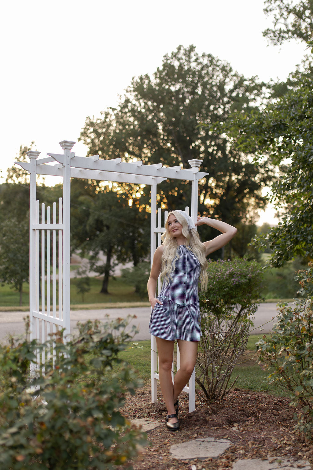 Sienna Gingham Dress