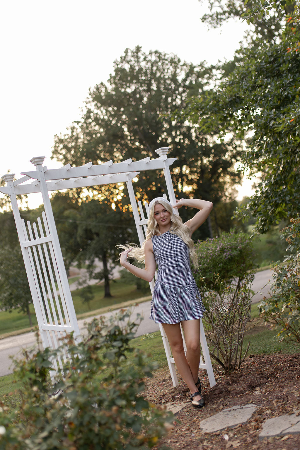 Sienna Gingham Dress