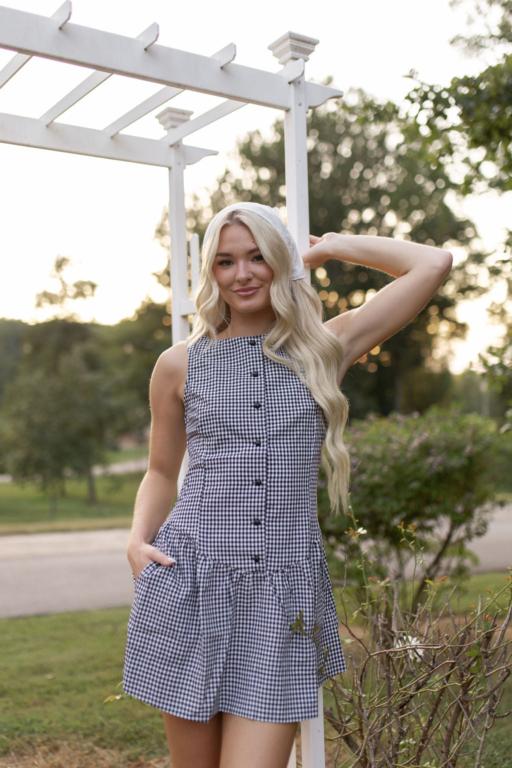 Sienna Gingham Dress