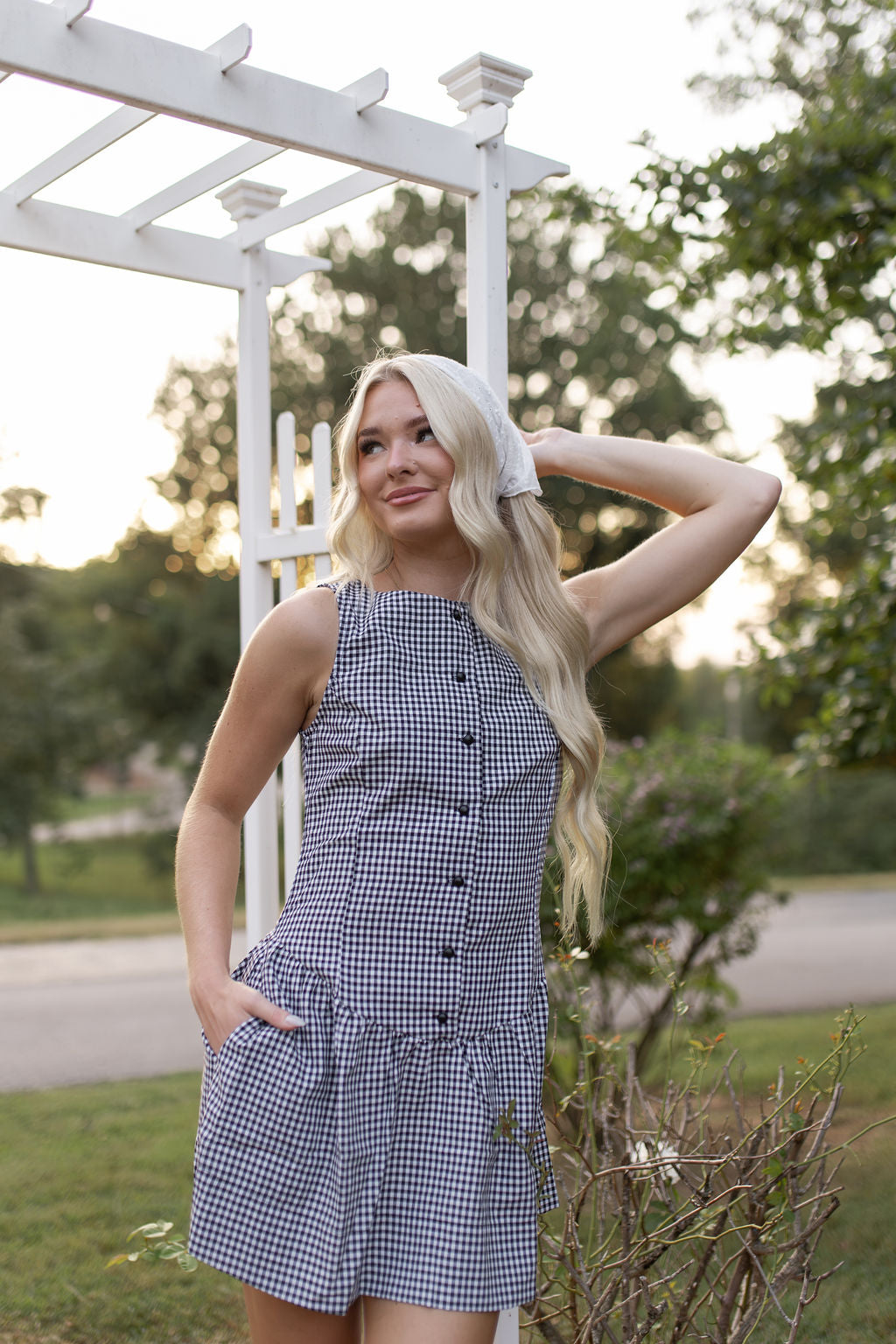 Sienna Gingham Dress