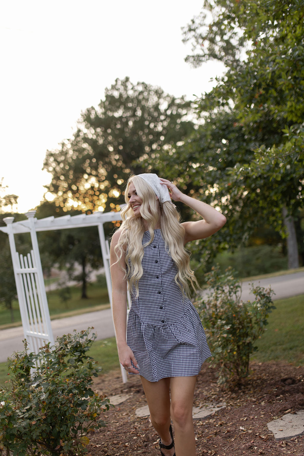 Sienna Gingham Dress