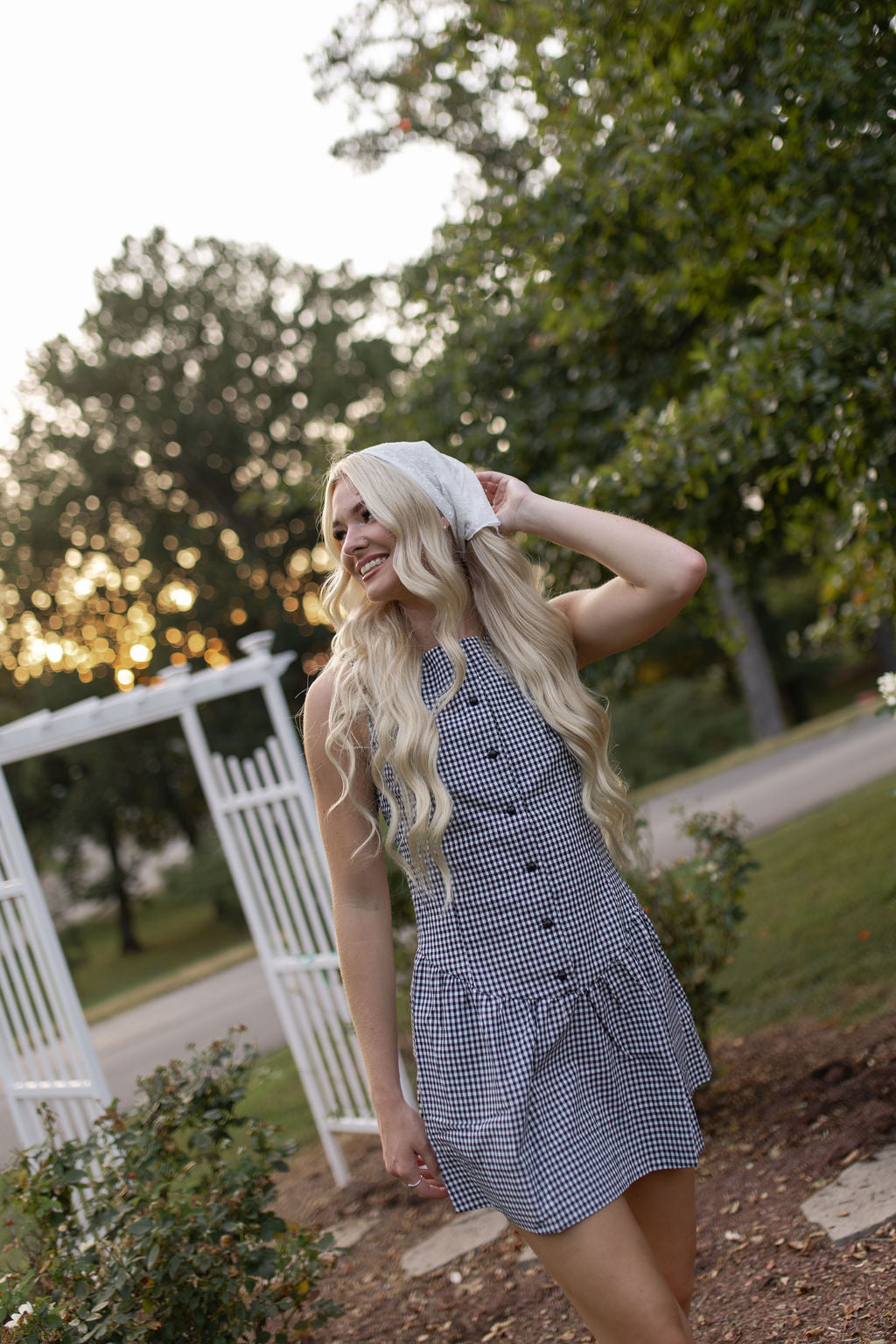 Sienna Gingham Dress