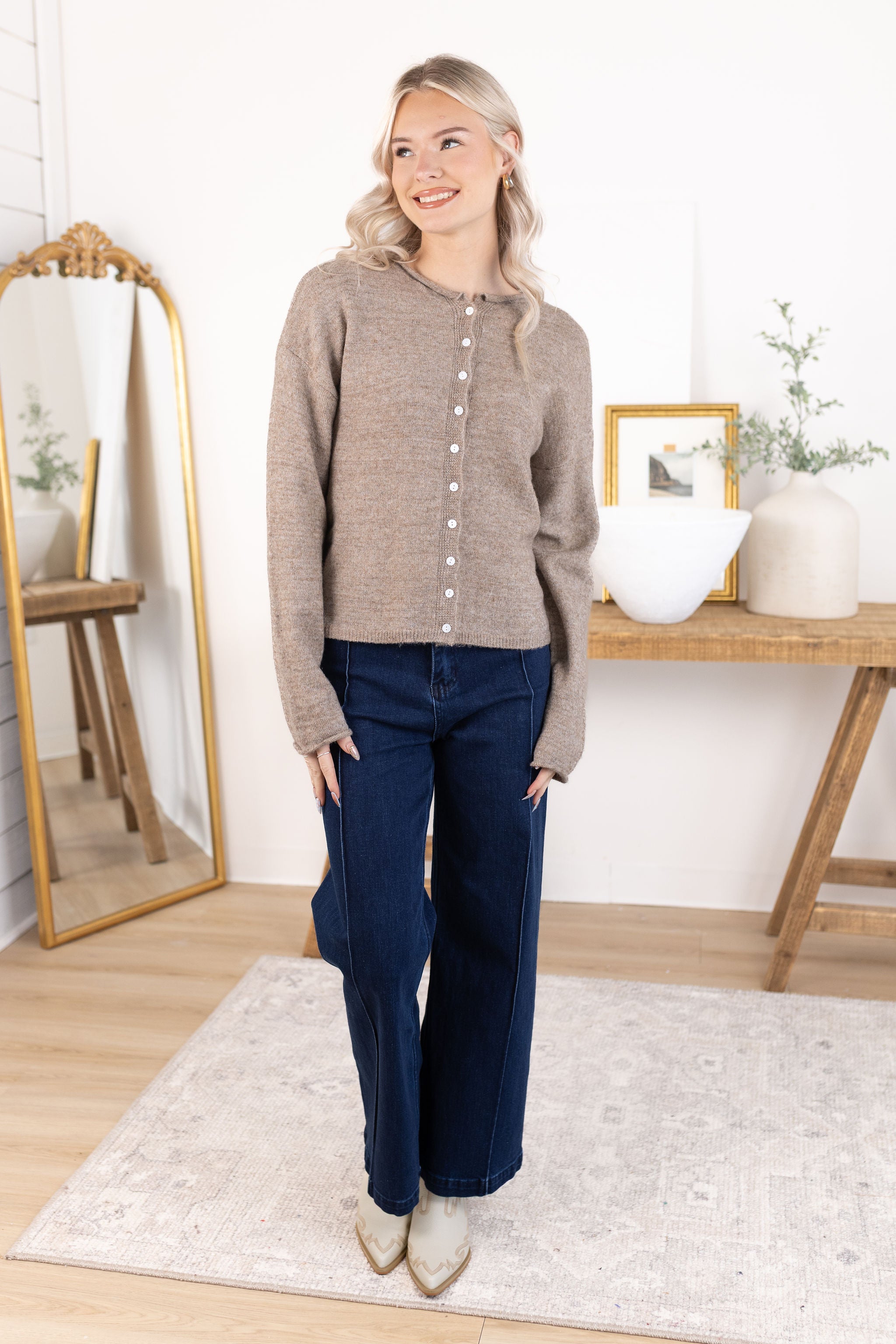 Remi Cardigan | Mocha