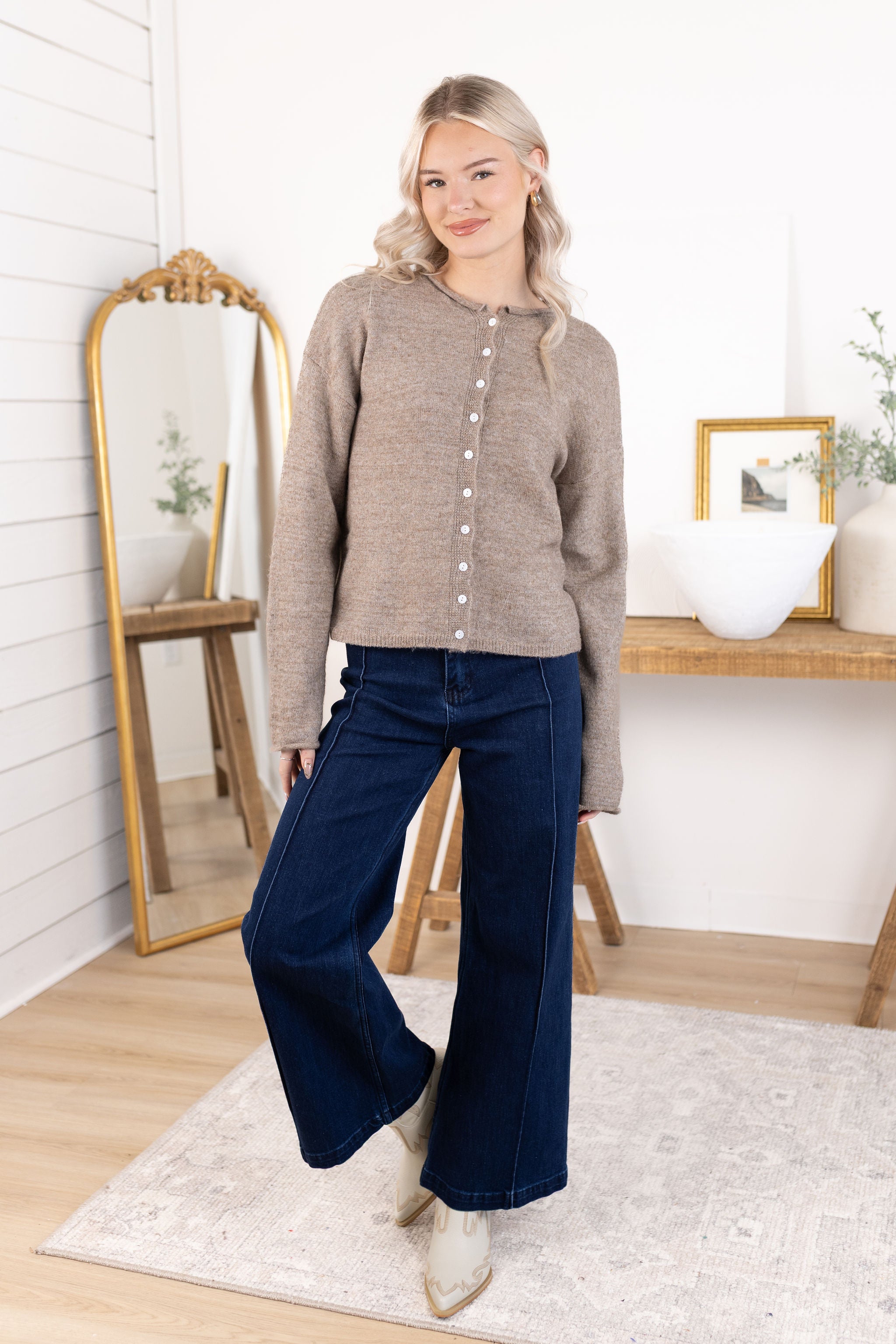 Remi Cardigan | Mocha