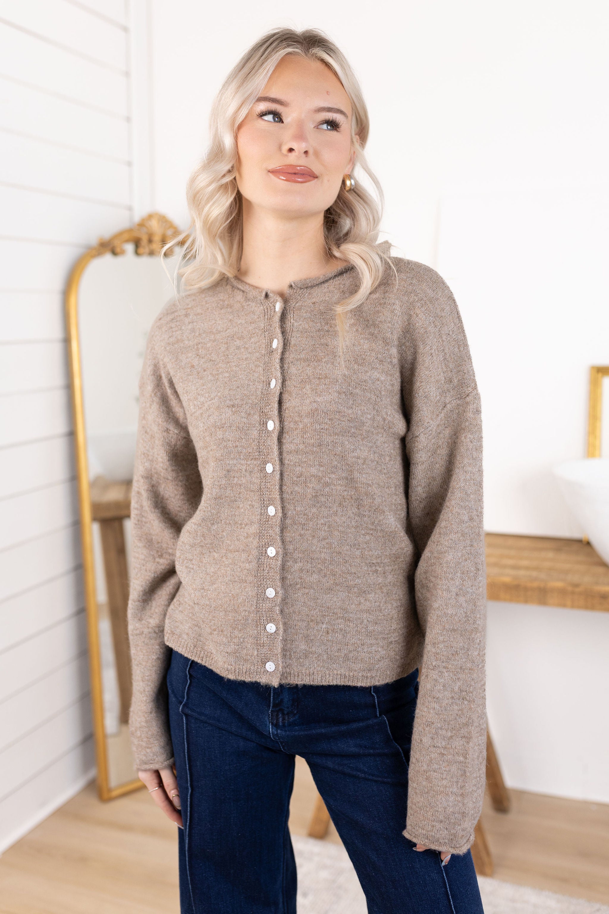 Remi Cardigan | Mocha