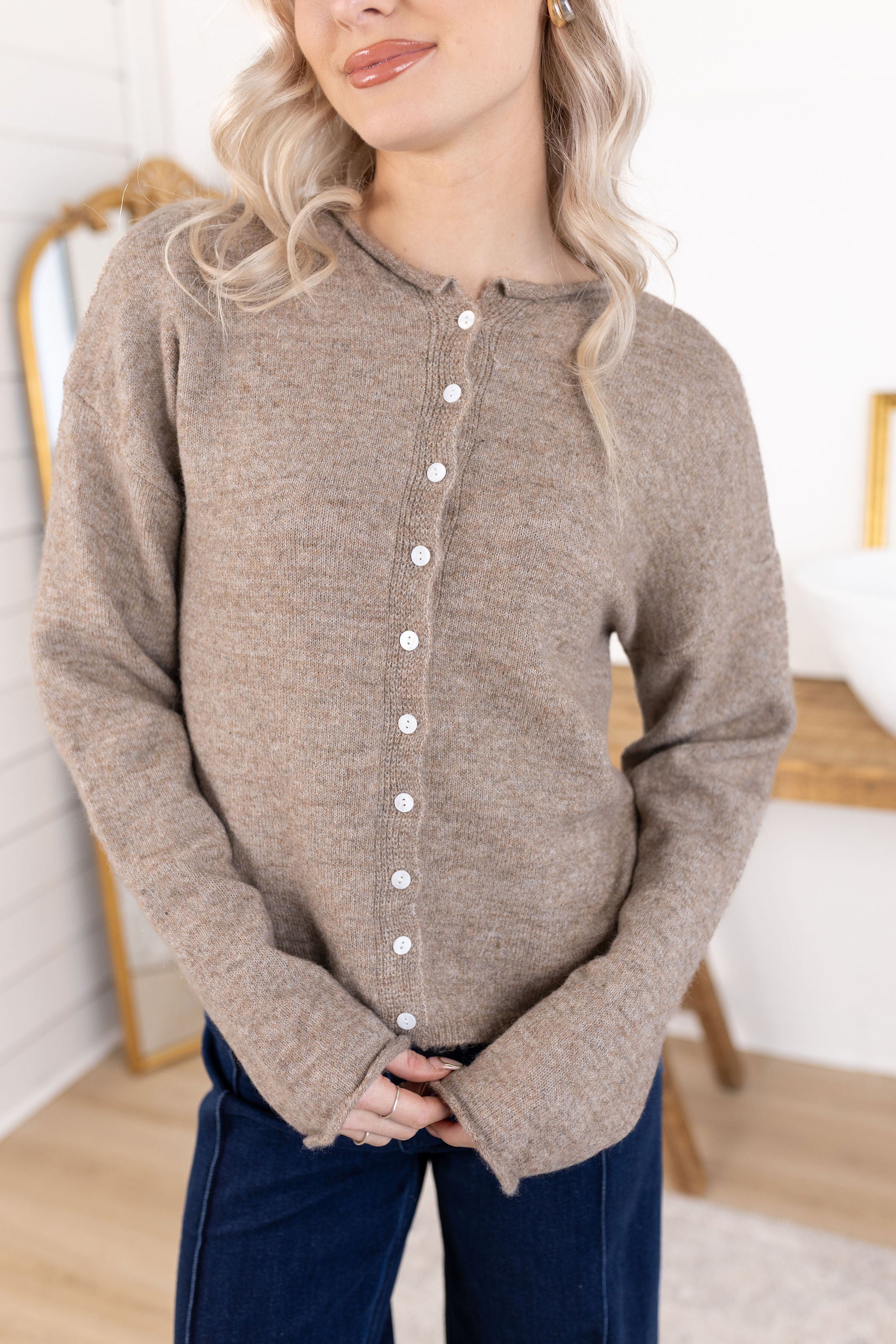 Remi Cardigan | Mocha