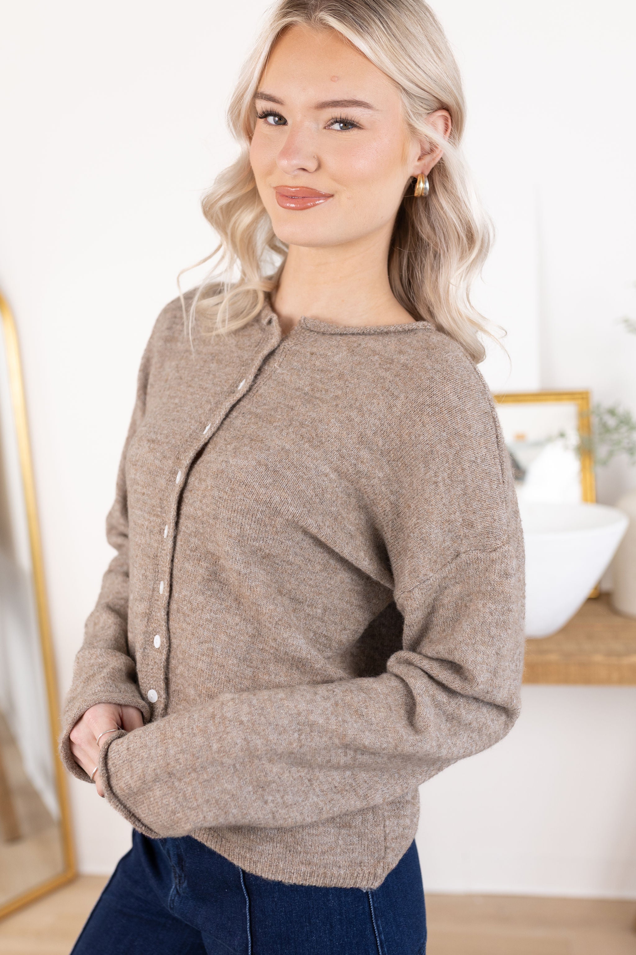 Remi Cardigan | Mocha