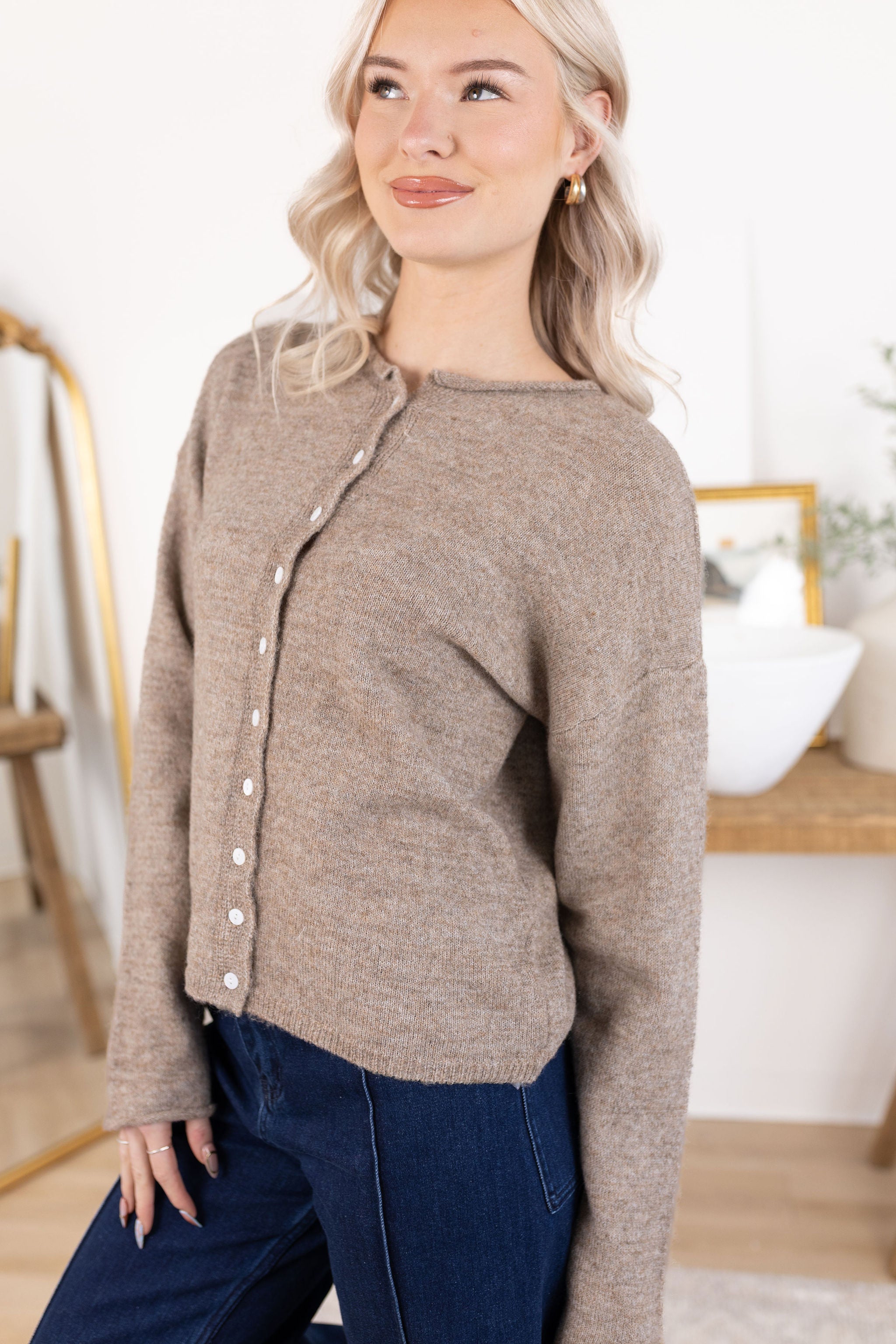 Remi Cardigan | Mocha