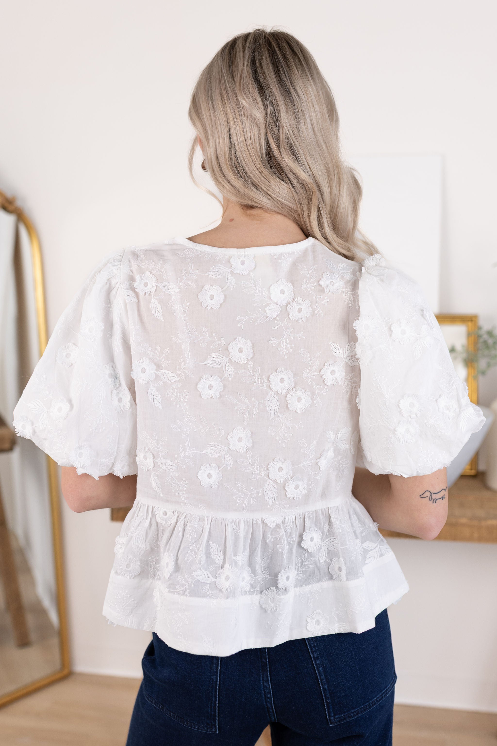 Kate Eyelet Blouse