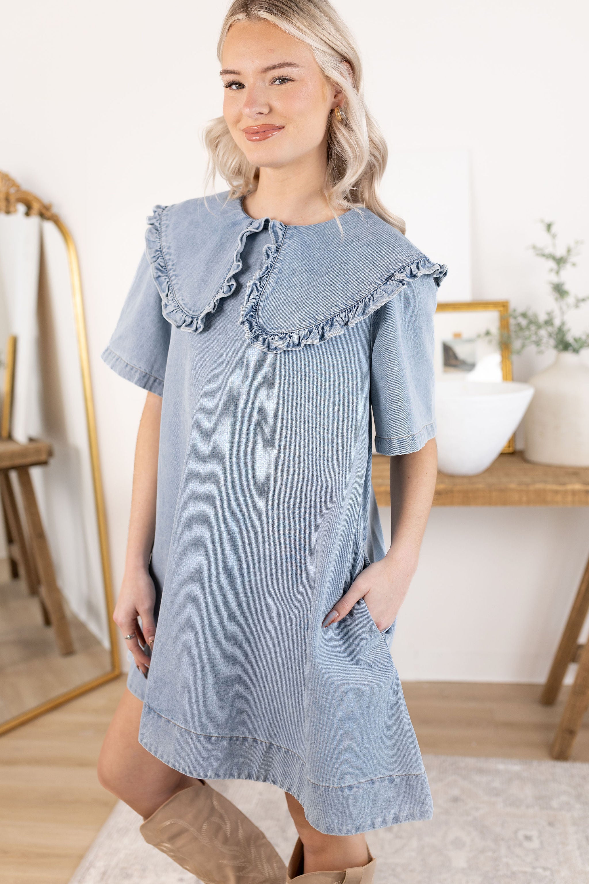 Juliette Denim Dress