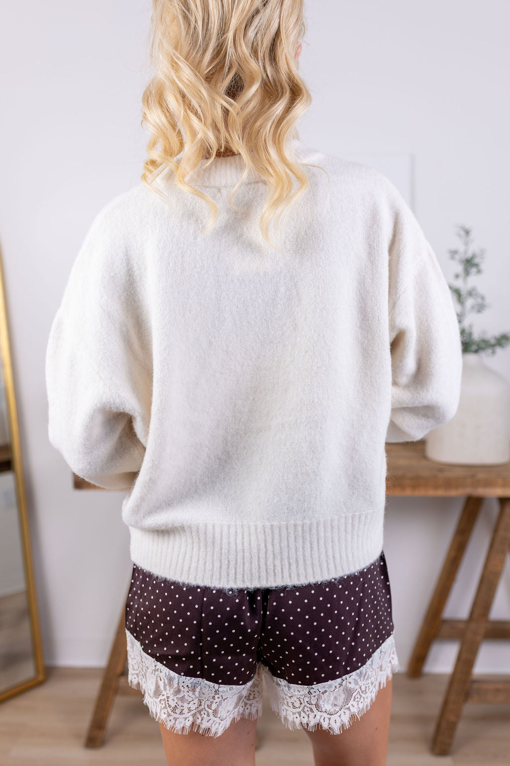 Ecru Sweater