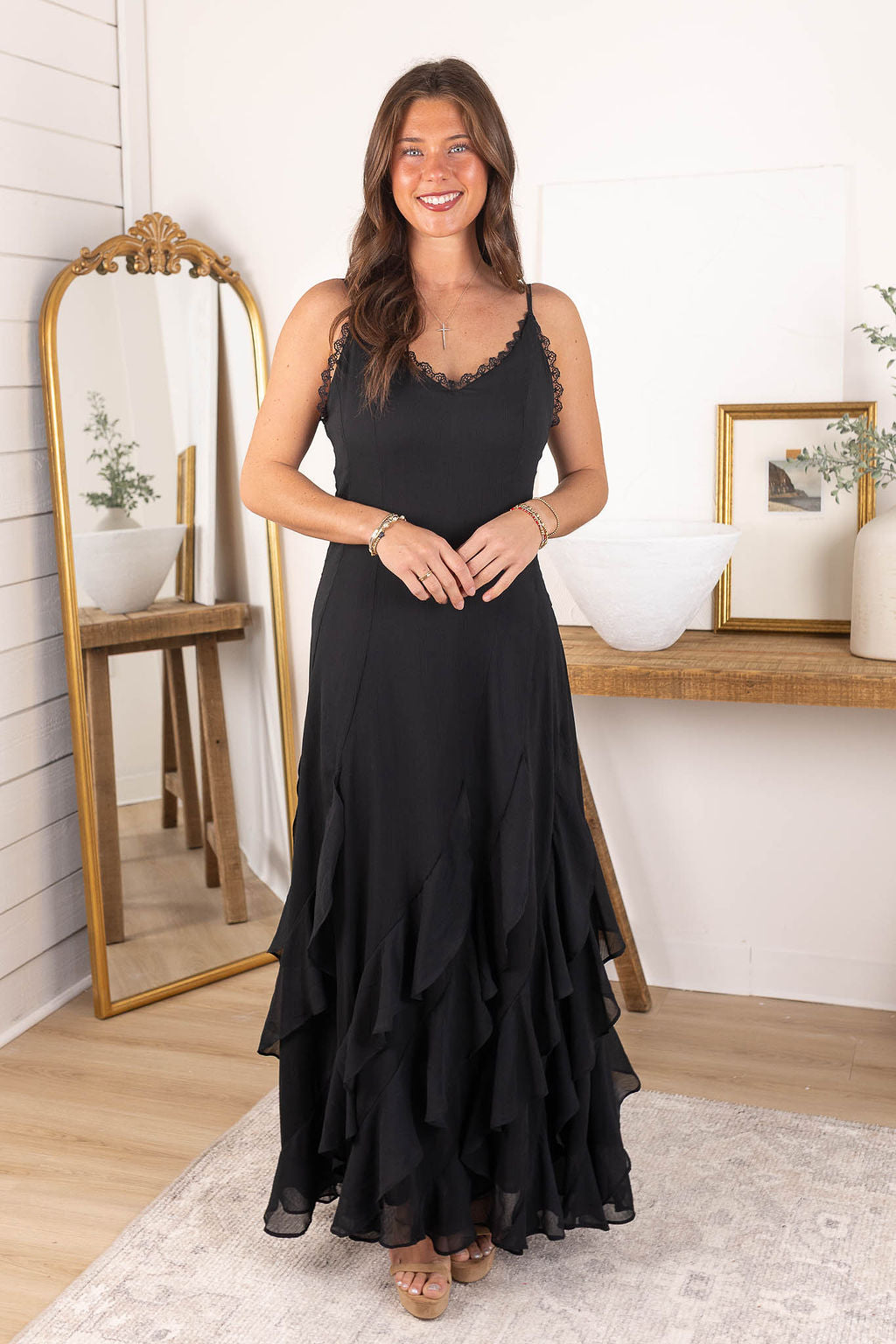 Eleanor Ruffle Dress